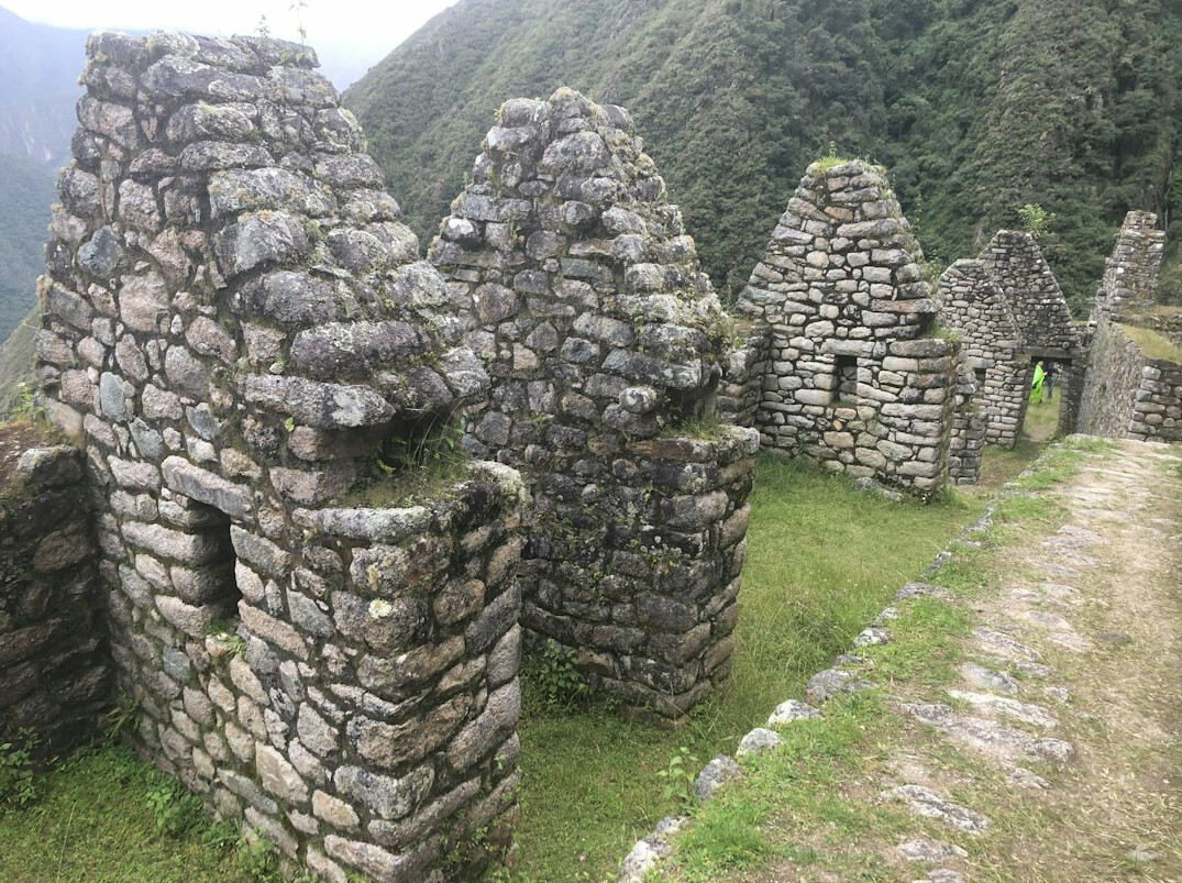 ancient swiss village ruins