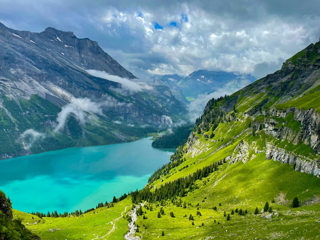 hidden swiss lake