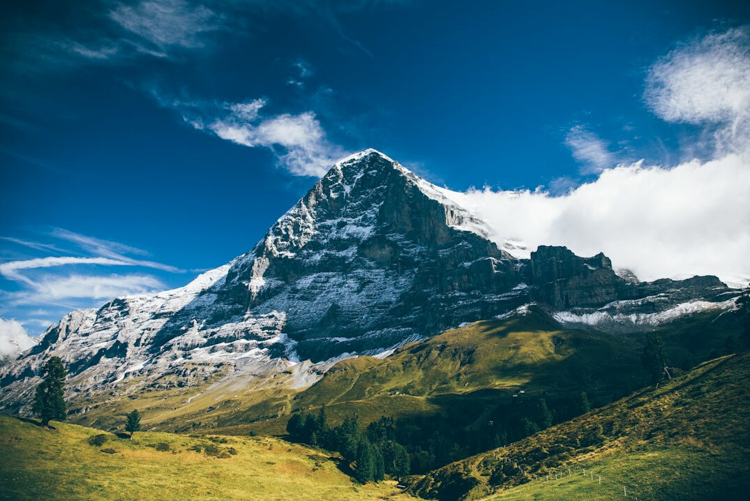 swiss mountain landscape