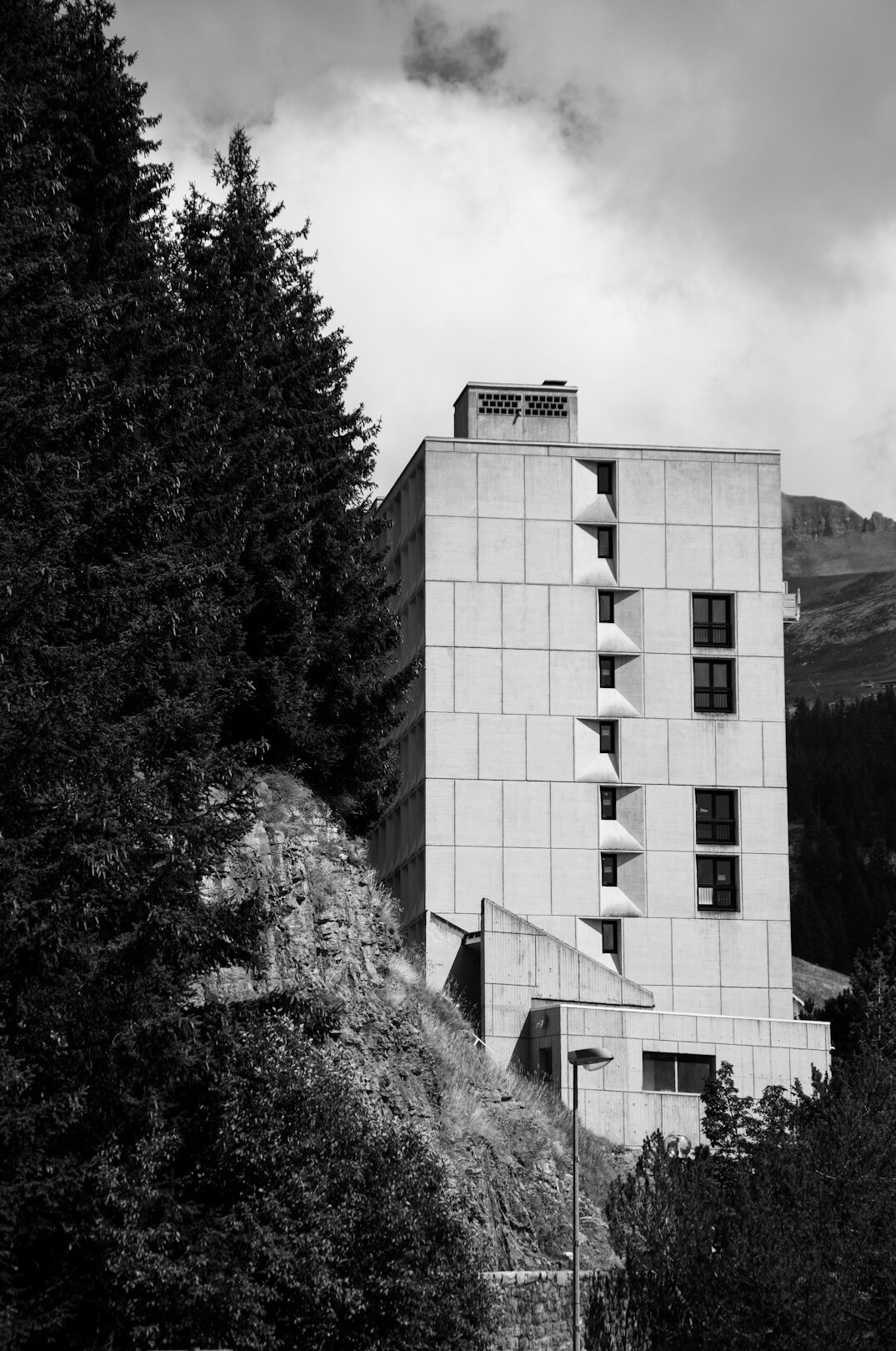 abandoned swiss building